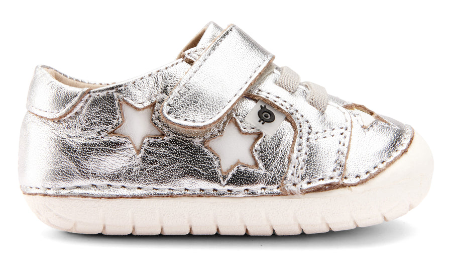 Old Soles Boy's and Girl's Starey Pave - Silver/Snow