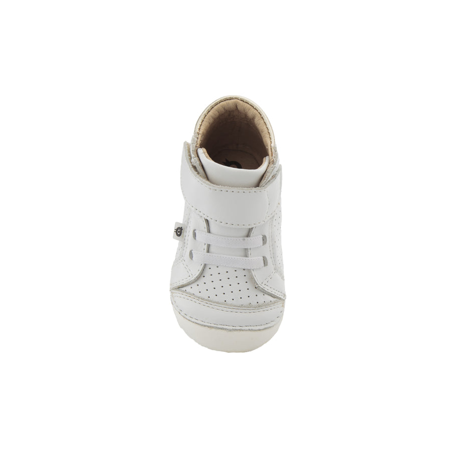 Old Soles 4048 Pave Goals Sneakers - Snow/Brown Serp/Gold