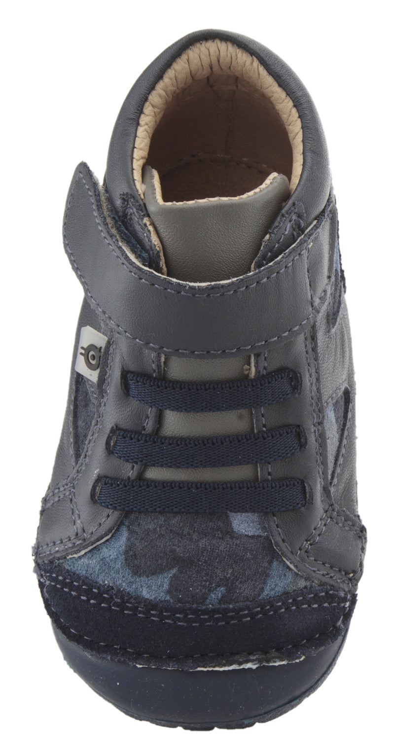 Old Soles Boy's 4049 Pave Squad Sneakers - Navy/Marine Camo/Grey