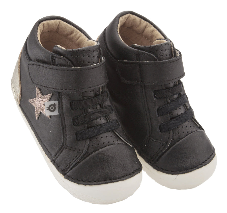 Old Soles Boy's & Girl's Champster Pave Shoes - Black/Titanium/Glam Choc