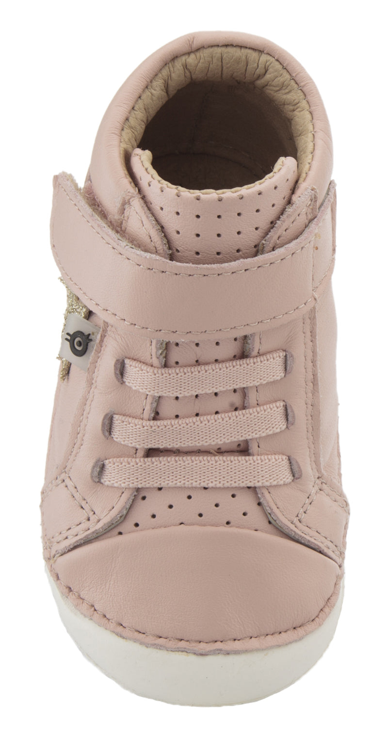Old Soles Girl's Champster Pave Shoes - Powder Pink/Gold/Glam Gold
