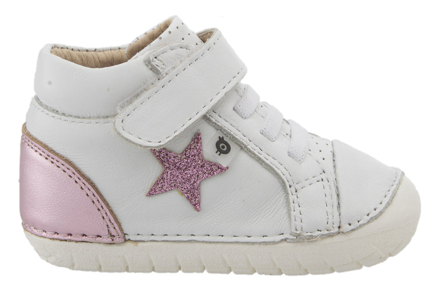 Old Soles Girl's Champster Pave Shoes - Snow/Pink Frost/Glam Pink
