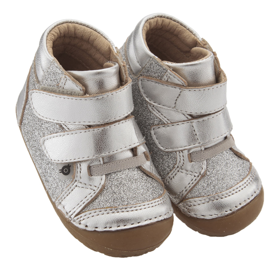 Old Soles Girl's & Boy's 4054 Glamster Pave Sneakers - Silver/Glam Argent