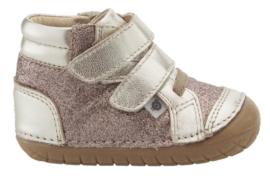 Old Soles Girl's & Boy's 4054 Glamster Pave Sneakers - Titanium/Glam Choc