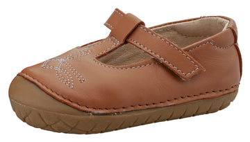 Old Soles Girl's Pave West T-Strap Shoe - Tan