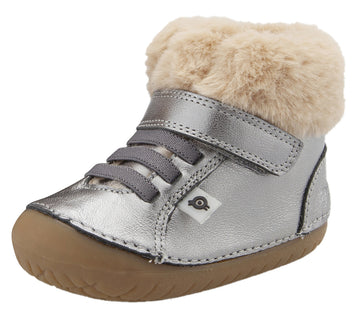 Old Soles Flake Pave Sneaker Booties - Rich Silver