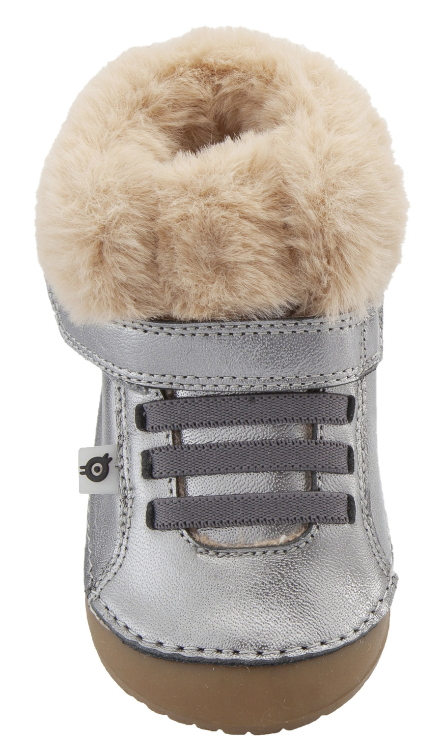 Old Soles Flake Pave Sneaker Booties - Rich Silver