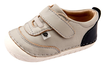 Old Soles Boy's 4066 Caramba Shoes - Gris/Navy/White Sole