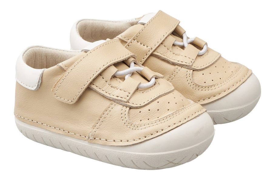 Old Soles Boy's 4090 Rebel Pave Shoes - Cream/White