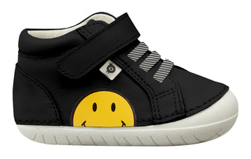 Old Soles Boy's & Girl's 4093 Smiley Pave Casual Shoes - Black