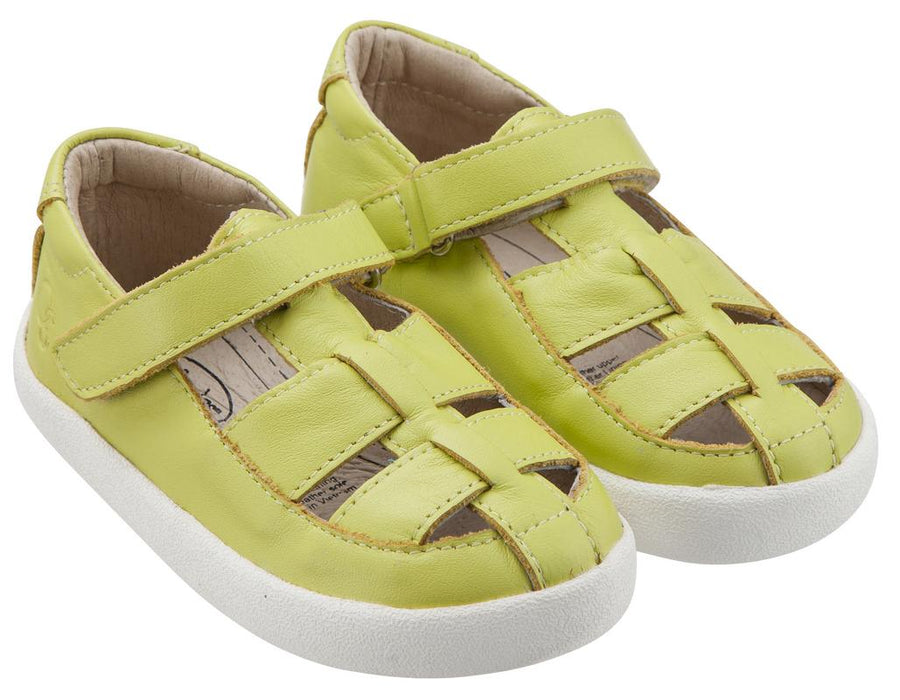 Old Soles Boy's and Girl's Oliver Lima Leather Fisherman Sneaker Shoe Sandal