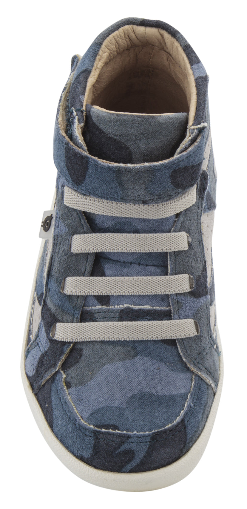 Old Soles Girl's & Boy's New Leader Sneakers - Marine Camo/Grey Suede