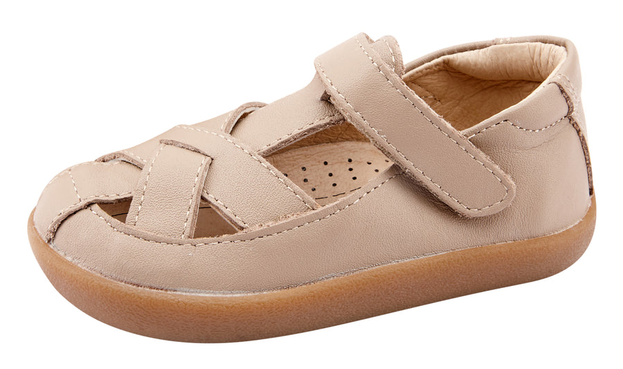 Old Soles Girl's and Boy's 5057 Coolin-Off Shoes - Taupe/Gum Sole