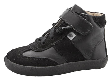 Old Soles Girl's & Boy's 5063 The cape Sneakers - Black/Black Suede