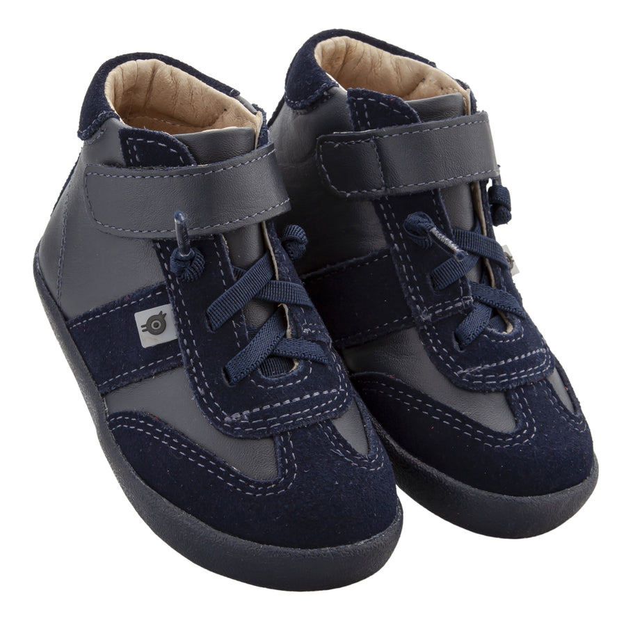 Old Soles Girl's & Boy's 5063 The cape Sneakers -Navy/Navy Suede