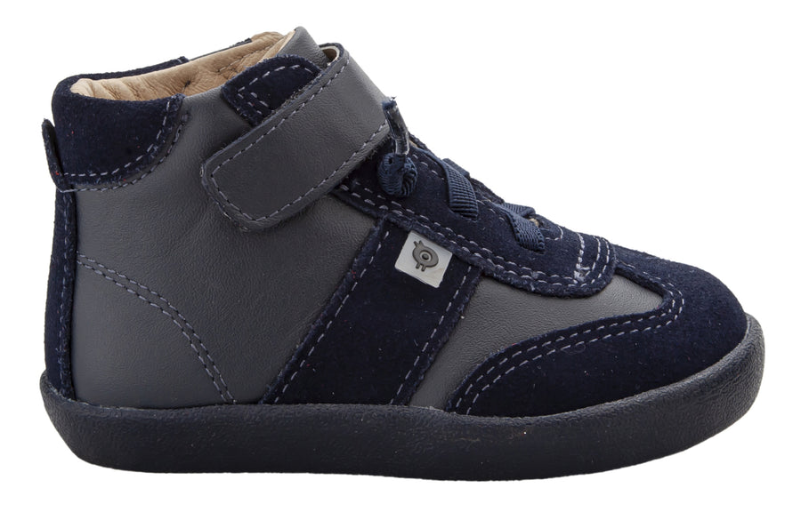 Old Soles Girl's & Boy's 5063 The cape Sneakers -Navy/Navy Suede