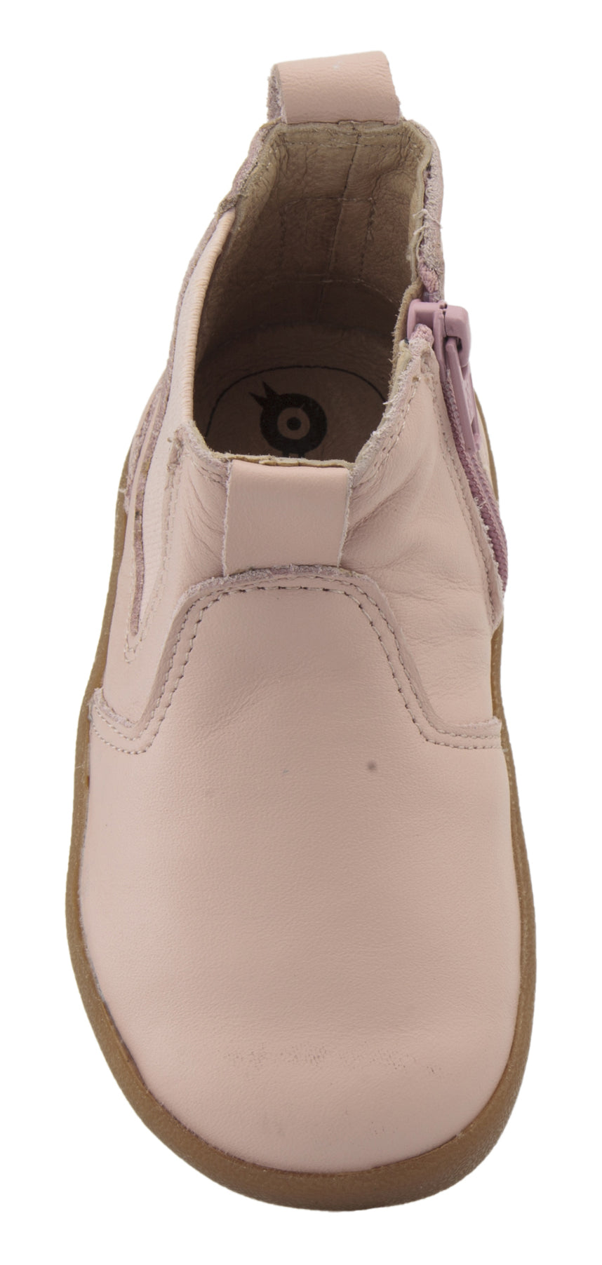 Old Soles Girl's 5064 Slip On High Top Ankle Boot Sneaker - Powder Pink