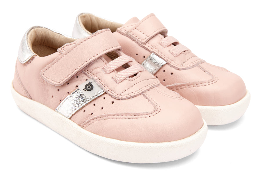 Old Soles Girl's Loadout Shoes, Powder Pink/Silver