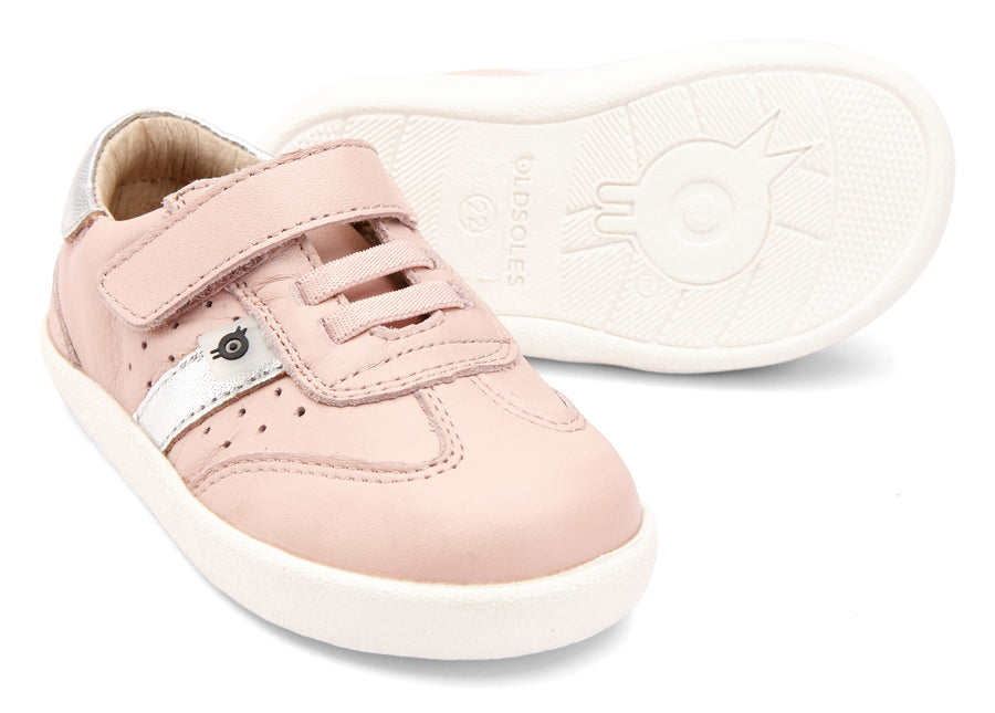 Old Soles Girl's Loadout Shoes, Powder Pink/Silver