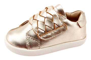 Old Soles Girl's 5074 Sneaky Plat Sneakers - Gold