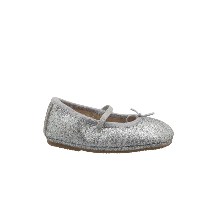Old Soles Girl's Cruise Ballet Flat - Glam Argent