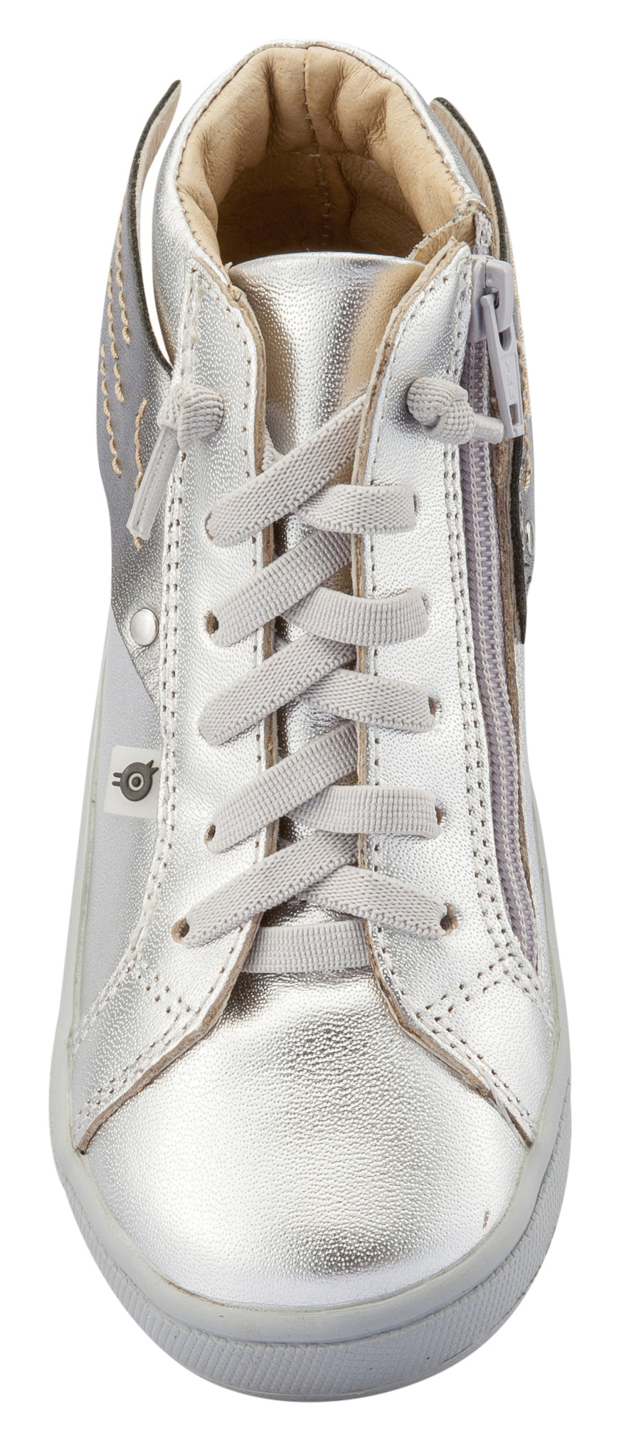 Old Soles Girl's & Boy's Local Wings Sneakers, Silver / Rich Silver
