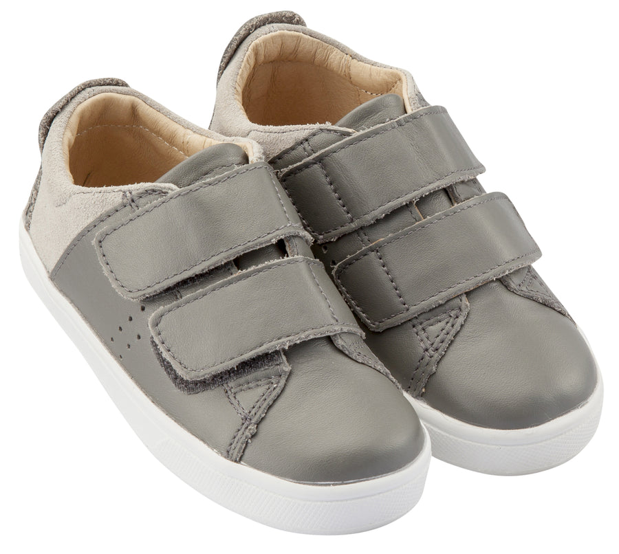 Old Soles Girl's & Boy's Toko Sneakers, Grey / Grey