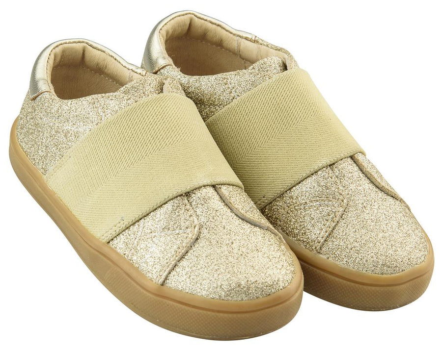 Old Soles Girl's Glam Master Slip-On Sneaker Shoe, Glam Gold