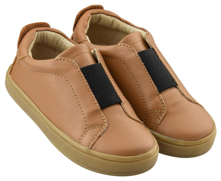 Old Soles Boy's and Girl's Peak Shoe Sneakers, Tan/Black