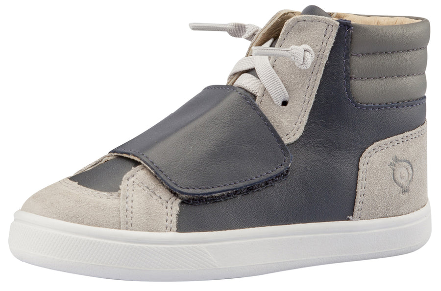 Old Soles Girl's & Boy's OG Sneakers, Navy / Grey Suede / Grey