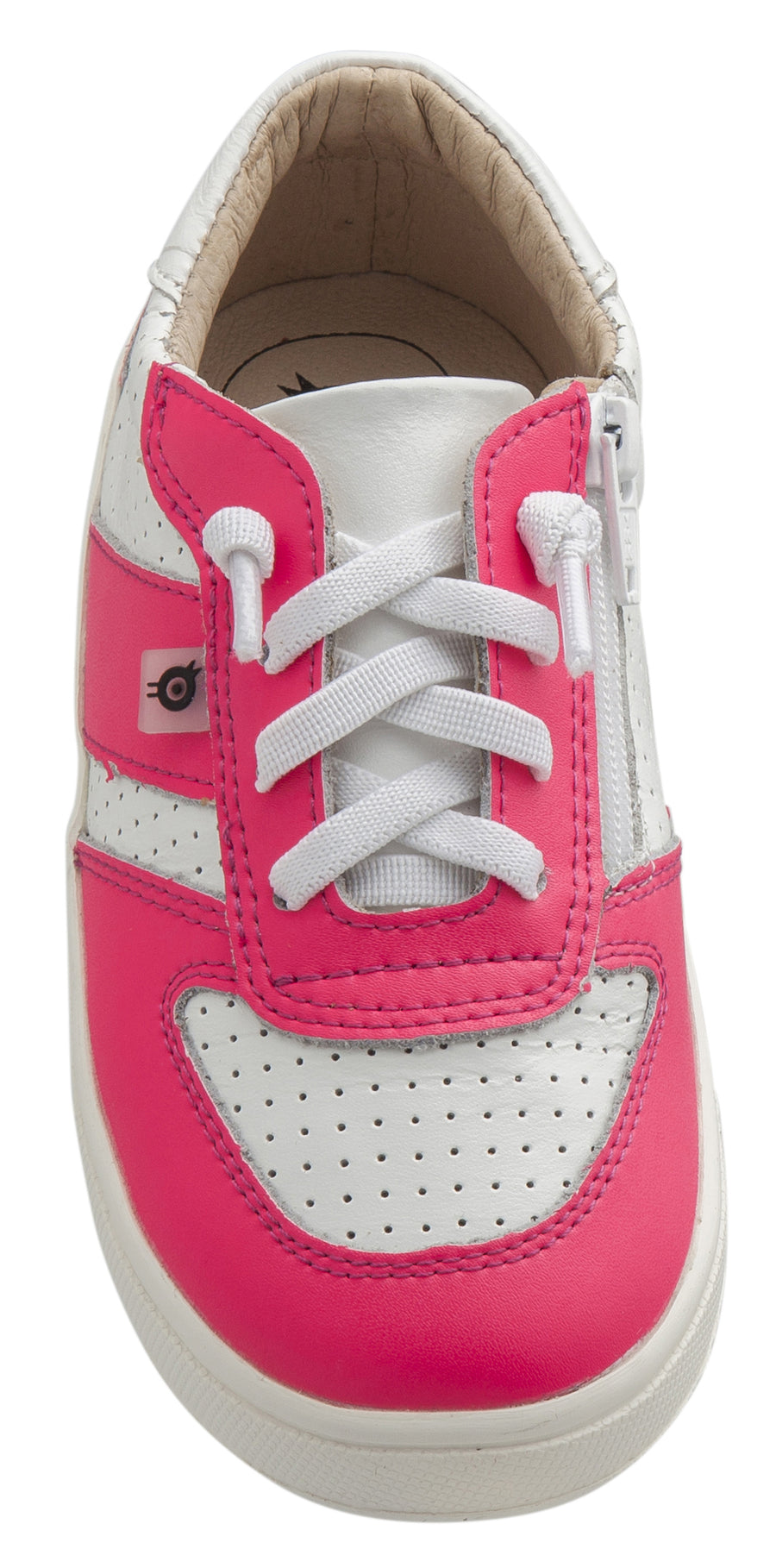 Old Soles Girl's Dashing Shoe, Neon Pink/Snow
