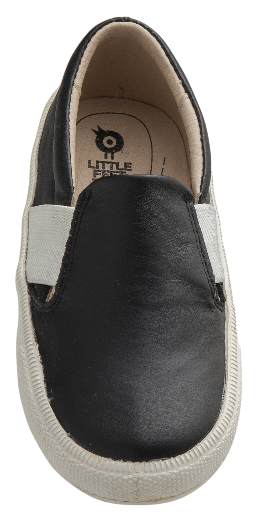 Old Soles 6084N OG Hoff Slip On Elastic Loafer Sneaker, Black/Snow
