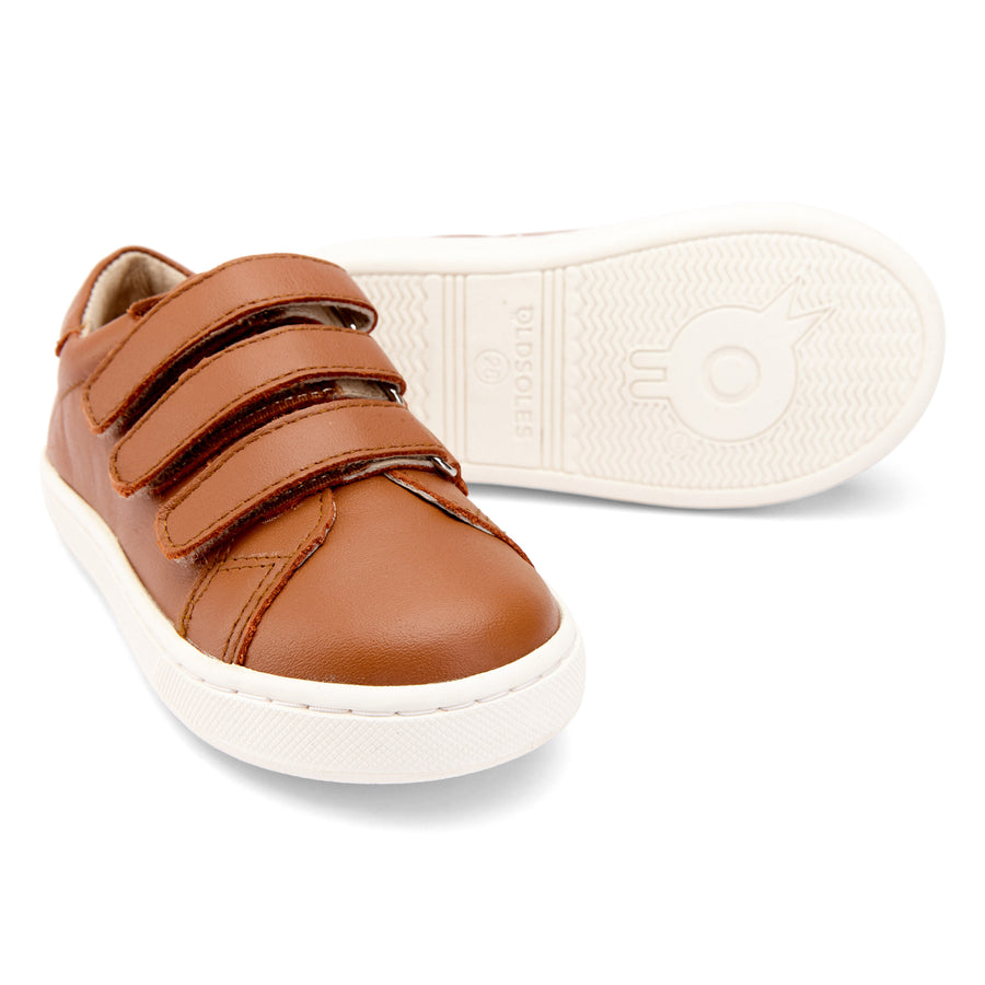 Old Soles Boy's and Girl's 6087 Step Markert Shoe - Tan