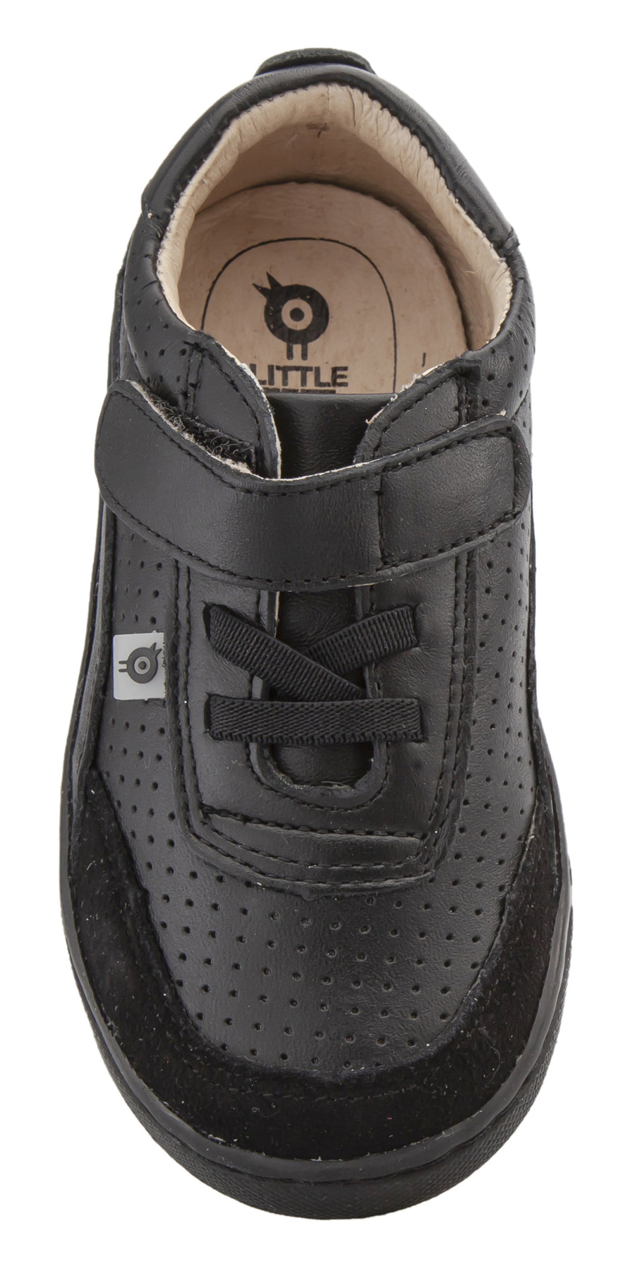 Old Soles Boy's & Girl's 6099 The Hub Sneaker - Black/Rich Silver