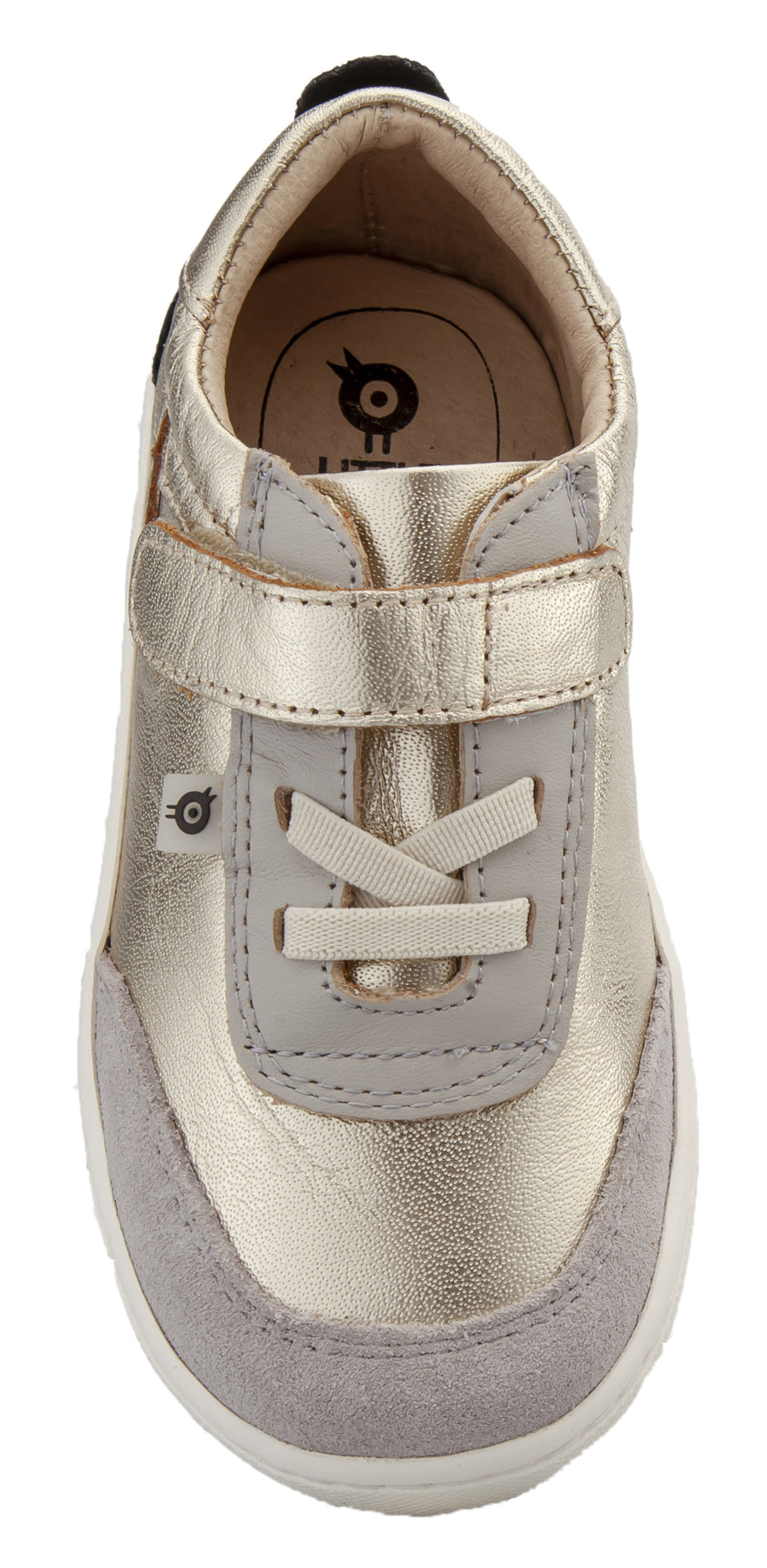 Old Soles Boy's & Girl's 6103 You Beaut Sneakers - Gold/Gris/Brown Serp
