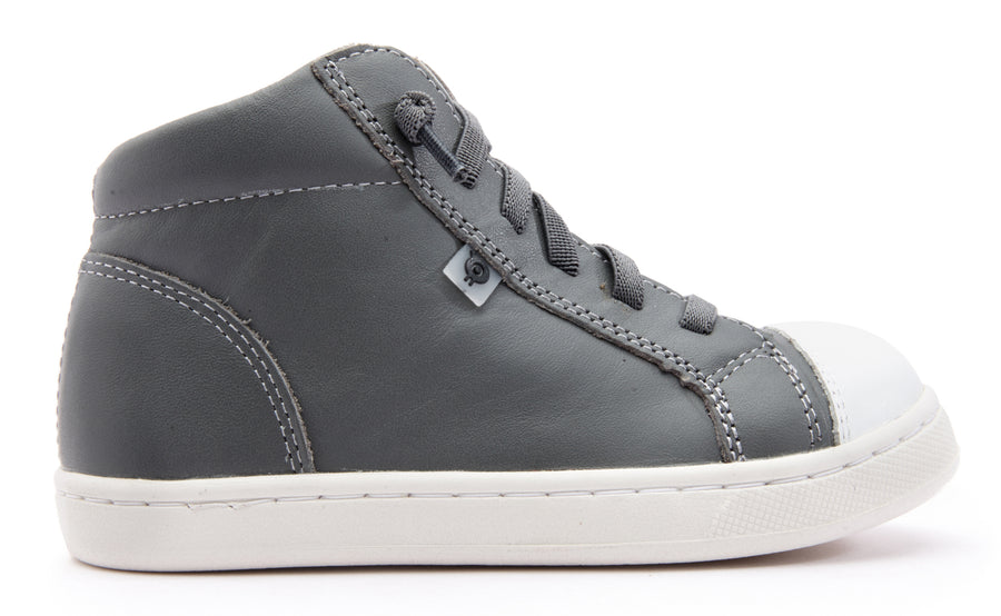 Old Soles Boy's & Girl's 6119 Chester Sneaker - Grey/Snow