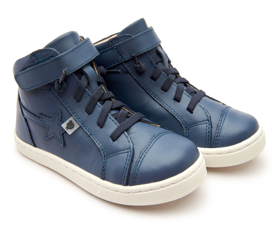 Old Soles Boy's and Girl's 6141 All In Hightop Sneakers - Petrol