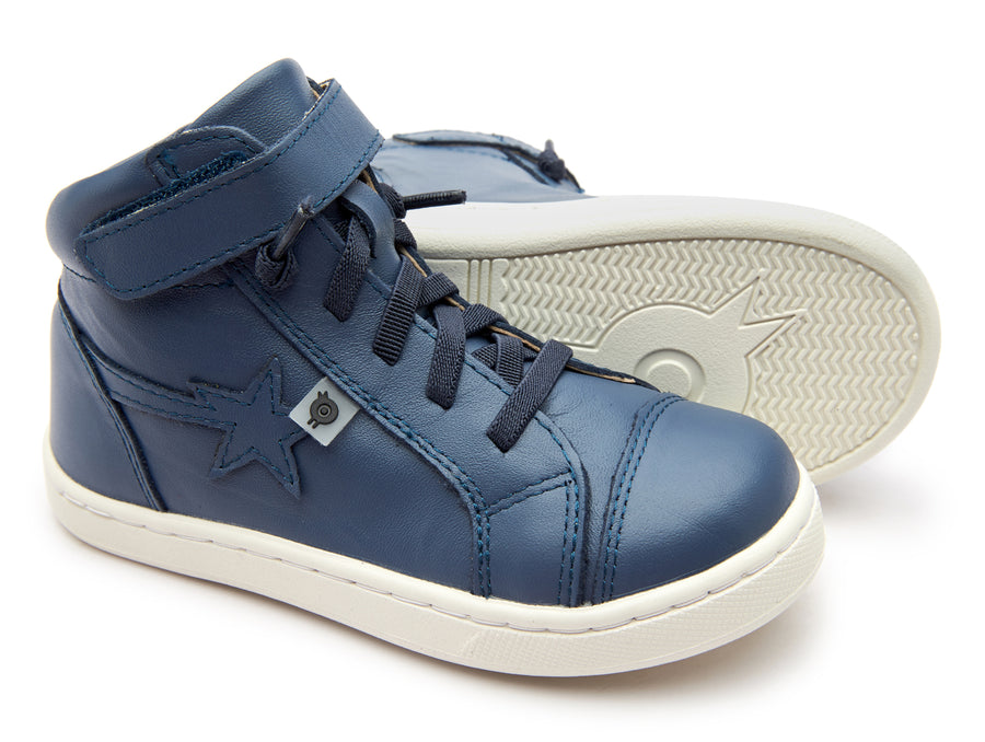 Old Soles Boy's and Girl's 6141 All In Hightop Sneakers - Petrol