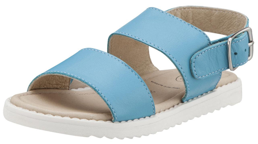 Old Soles Girl's Turquoise Shuk Leather Sandals