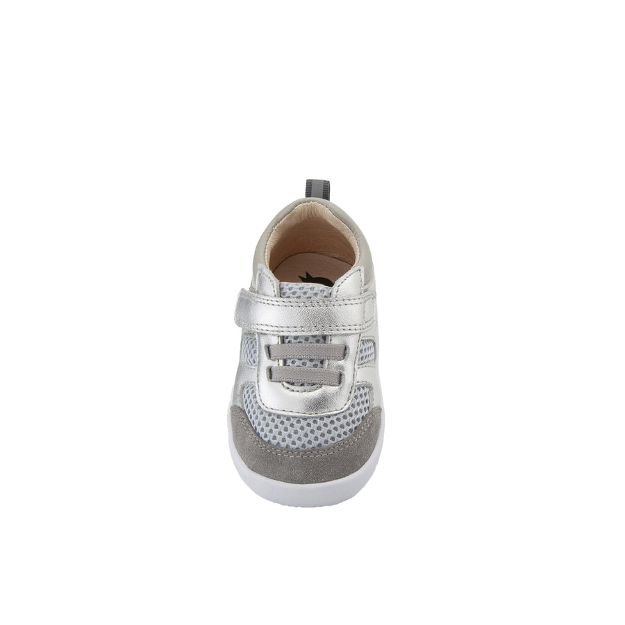Old Soles Boy's and Girl's Ground Control Shoe - Silver/Gris
