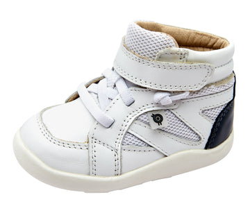 Old Soles Boy's & Girl's 8002 High Ground Sneakers - Snow/Navy