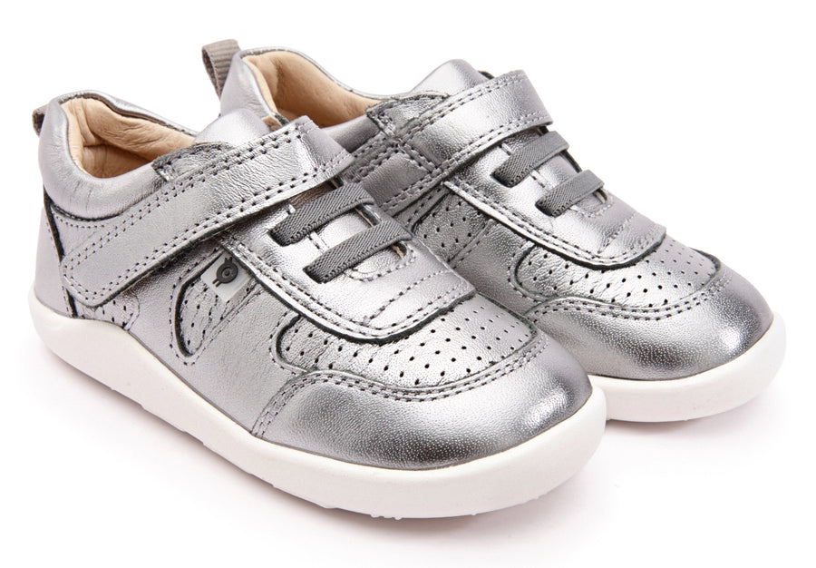 Old Soles Boy's & Girl's Overland Shoe - Rich Silver