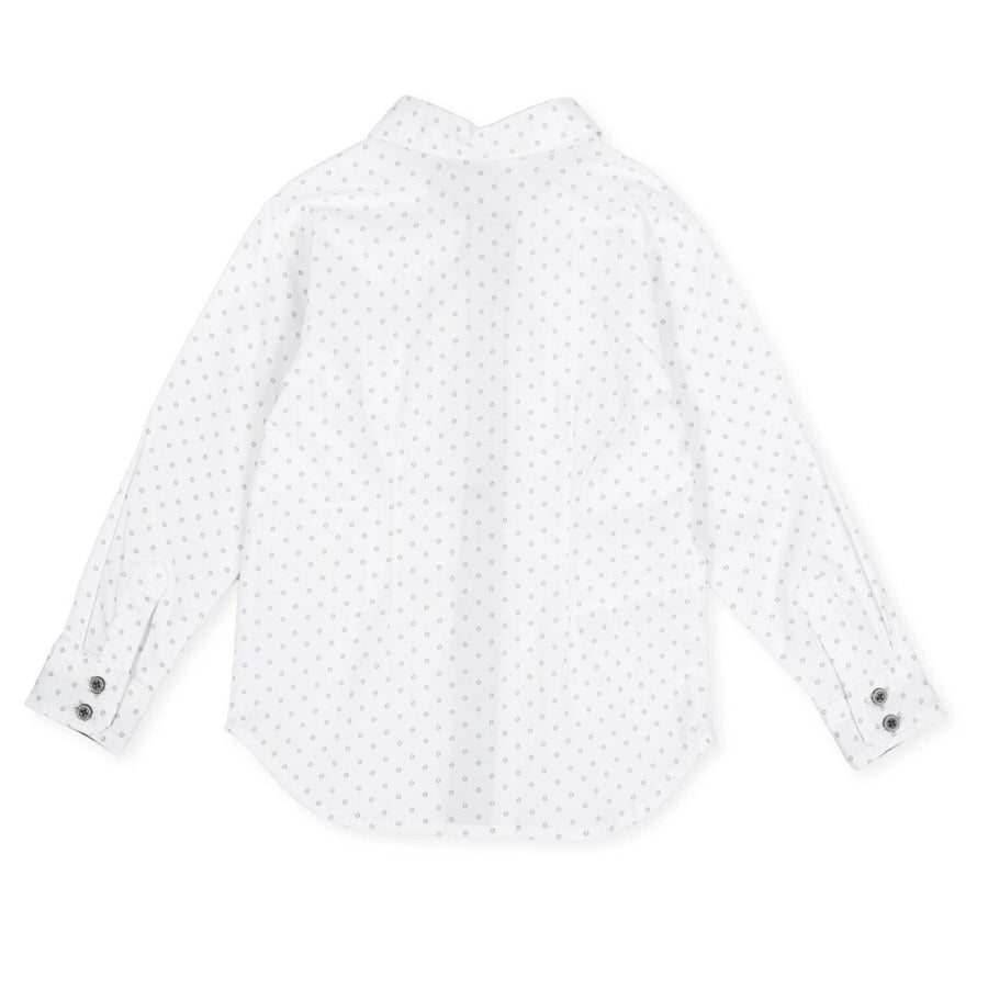 Tutto Piccolo 8022 Long Sleeve Shirt - White/Gray