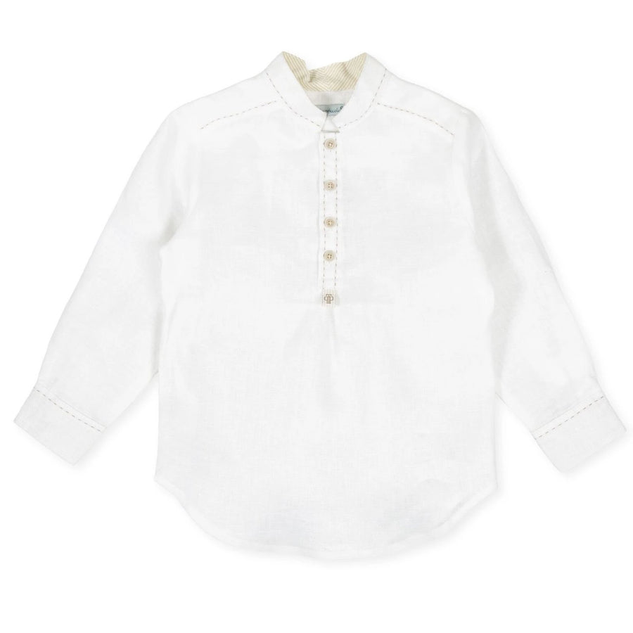 Tutto Piccolo 8032 Long Sleeve Shirt - Optical White