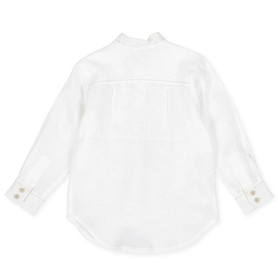Tutto Piccolo 8032 Long Sleeve Shirt - Optical White