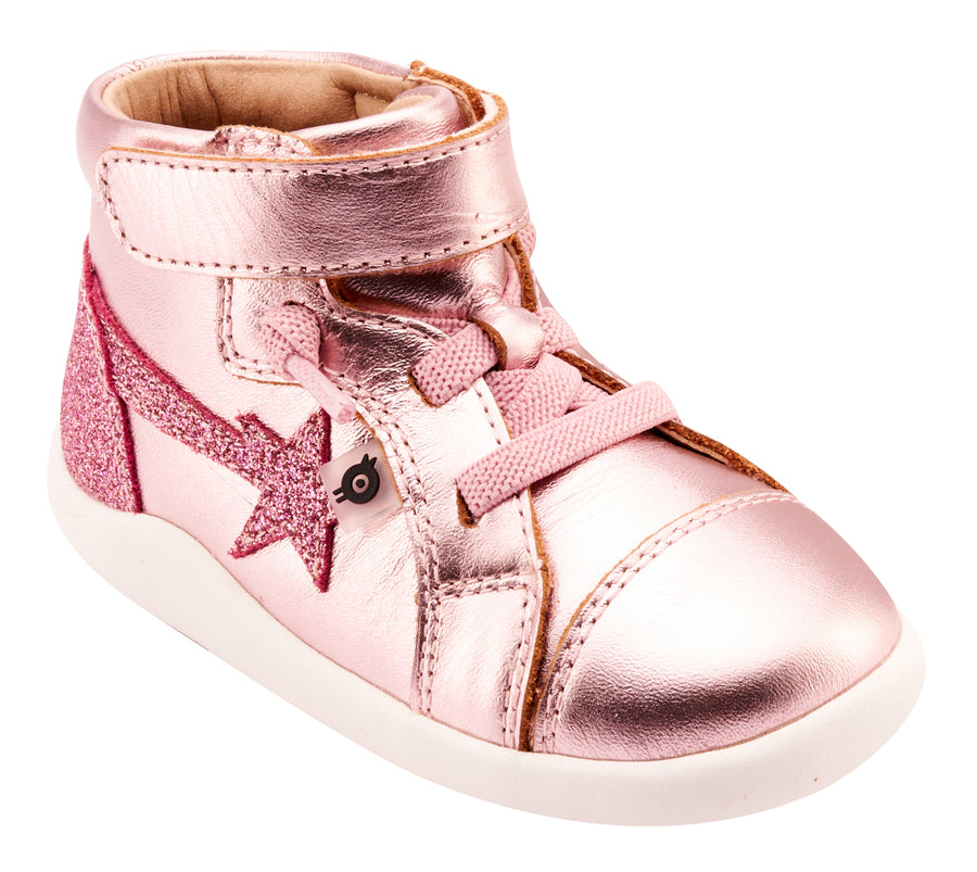 Old Soles Girl's 8038 Parade Casual Shoes - Pink Frost / Glam Pink