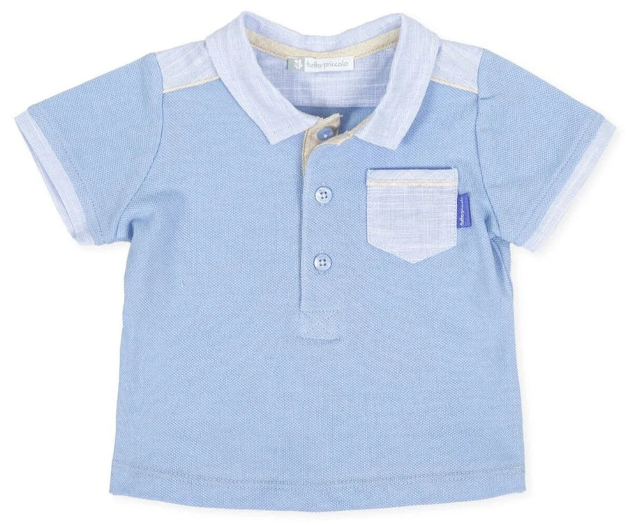 Tutto Piccolo 8811 Blue Polo Shirt