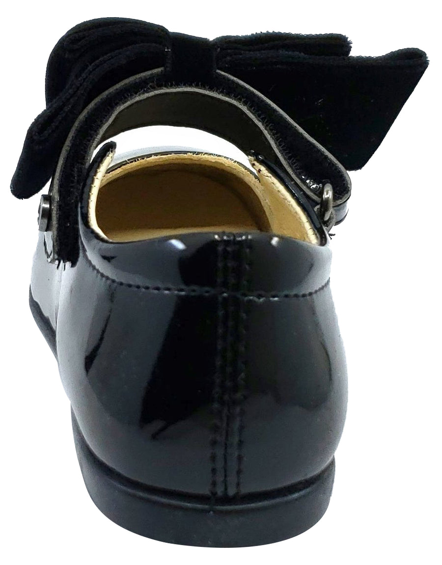 Naturino Girl's Stresa Shoes, Black Patent