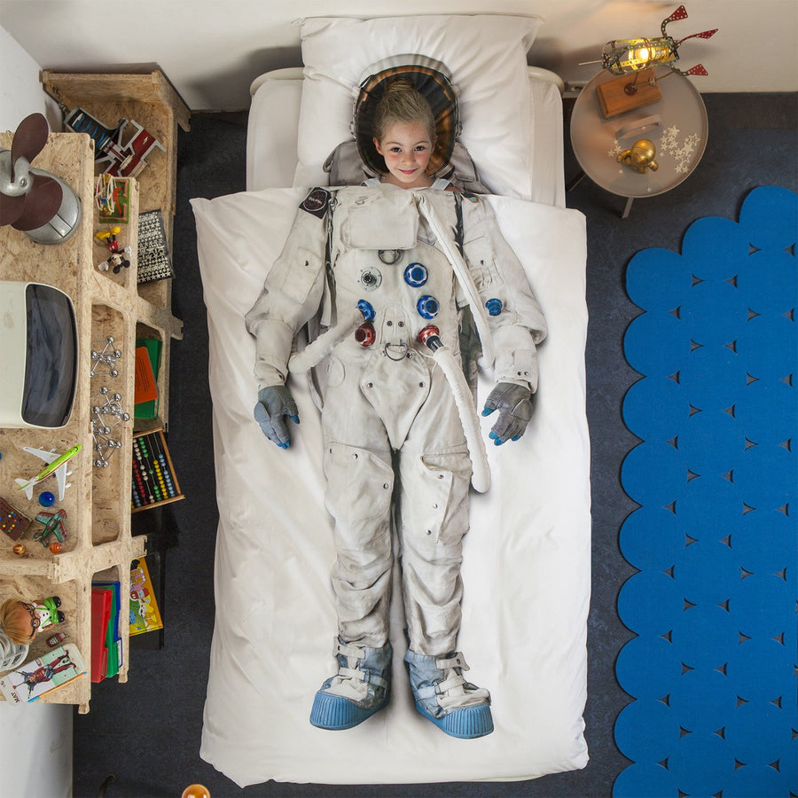 SNURK Living Astronaut Duvet Cover Set- Twin