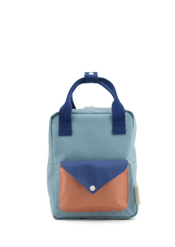 Sticky Lemon Small Backpack, Denim Blue